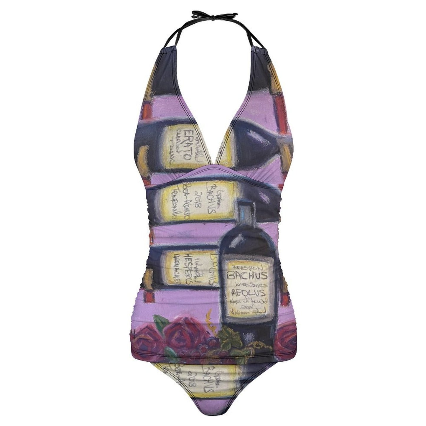 Bachus Reserves Slim Fit Tankini Split Swimsuit
