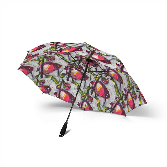 Umbrella-  Hummingbird Pattern