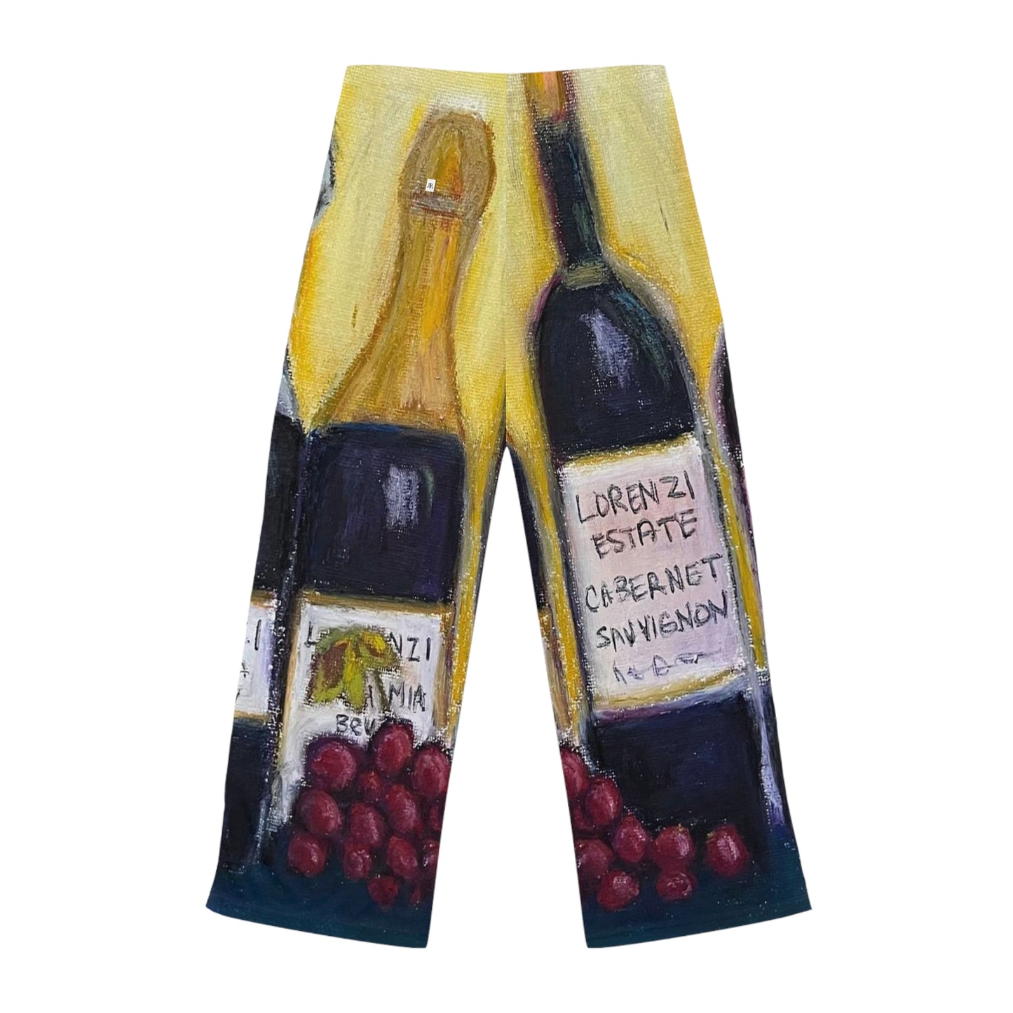 Pajama Pants - Lorenzi Estate Wine and Roses- Women's Pajama Pants