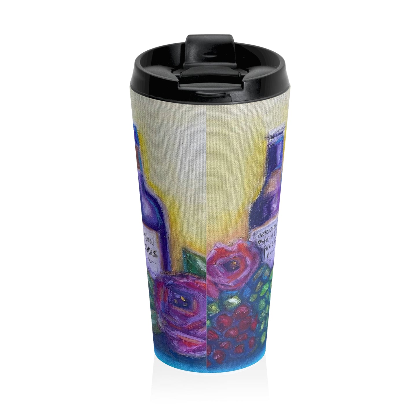 GBV Wine and Roses Stainless Steel Travel Mug