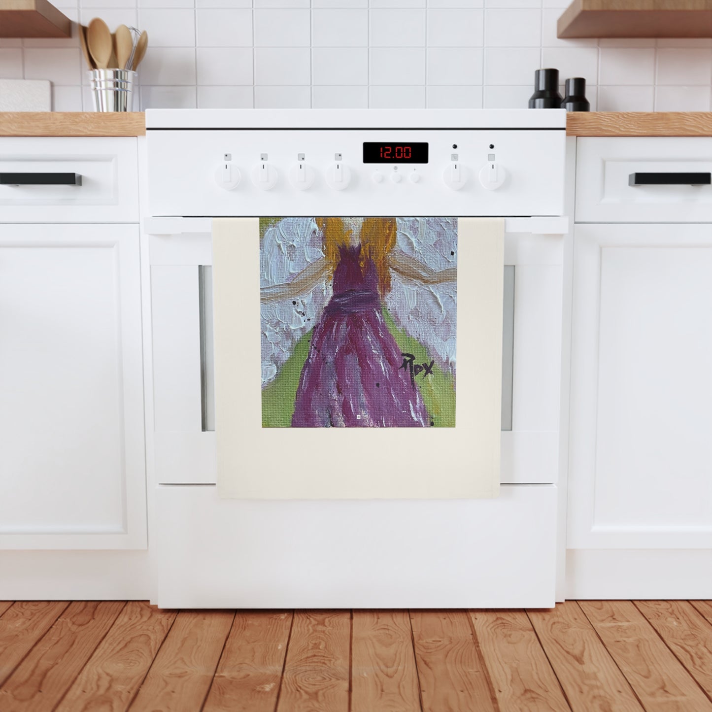 Healing Angel Organic Vegan Cotton Tea Towel