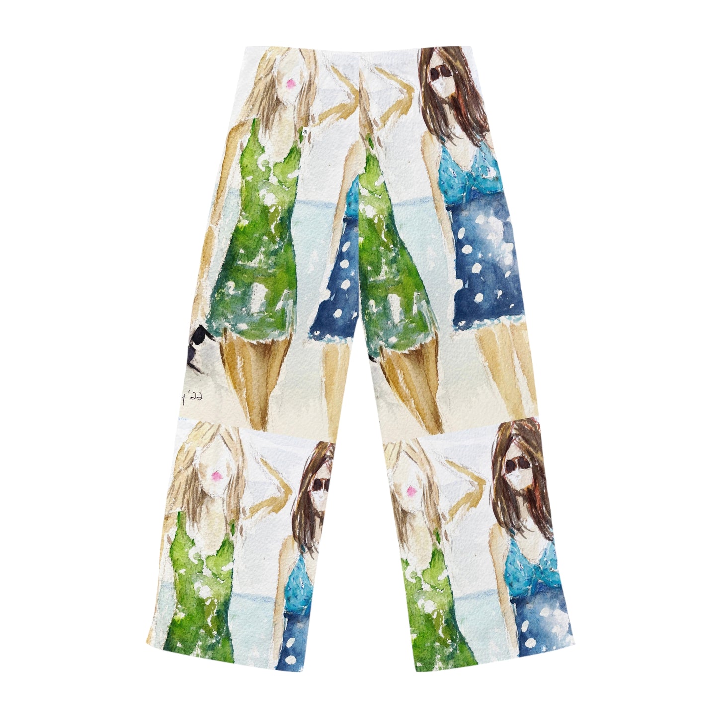 Pajama Pants - Tankini toff Beach Babes- Women's Pajama Pants