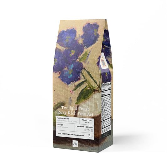Purple Hydrangeas-Decaf after Dark-Twilight Toast- Decaf Coffee Blend
