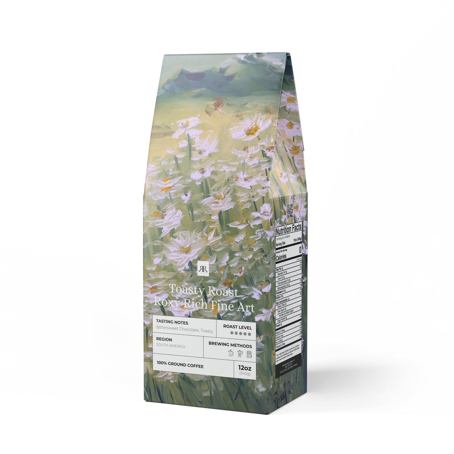 Field of Daisies Toasty Roast Coffee 12.0z Bag