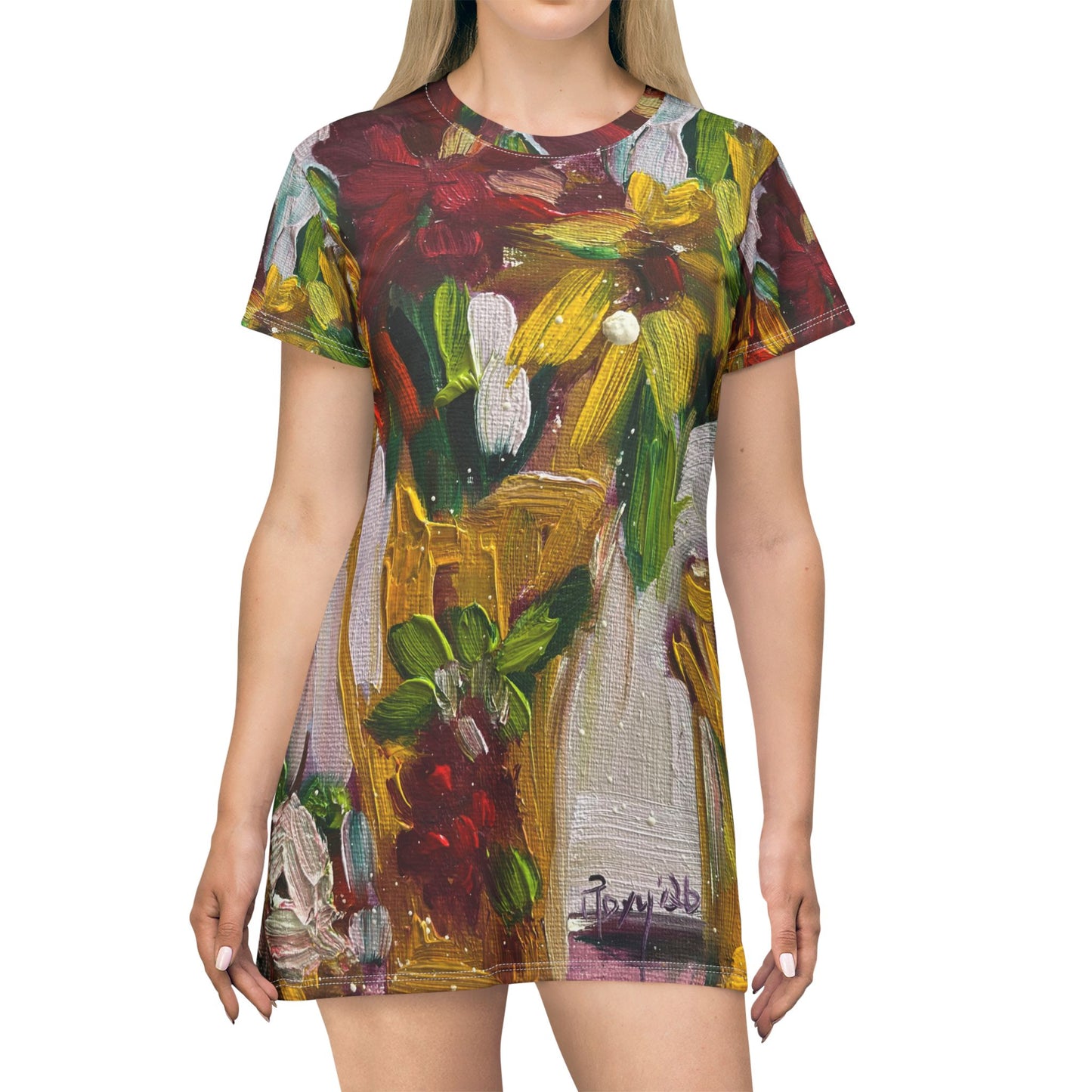 T-Shirt Dress — Petals on my Patio