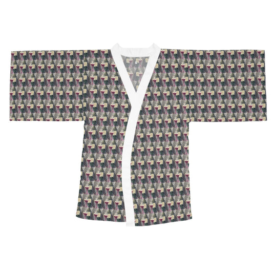 Kimono Robe -GBV Wine and Clique Glass-Red Wine Lover