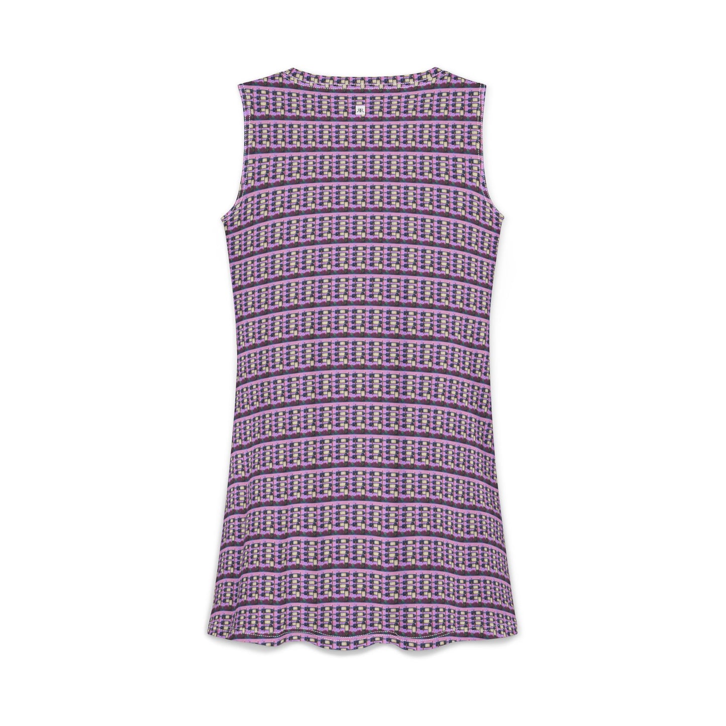 Women's Casual Dress — Light & Comfortable -Bachus Reserves Wine Bottles & Roses