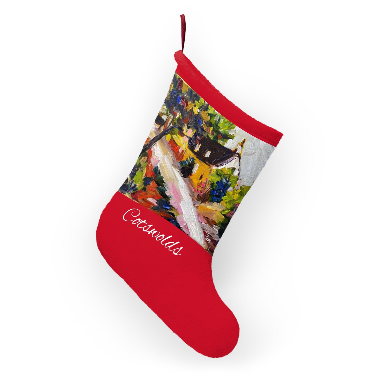 Snowshill Cotswolds Christmas Stocking