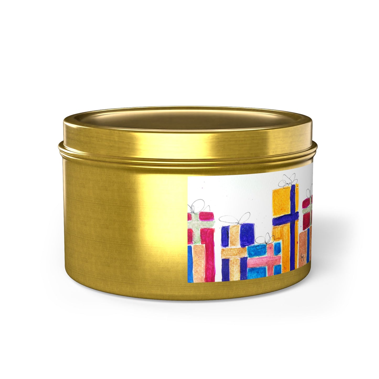 Tin Candle-Christmas Packages