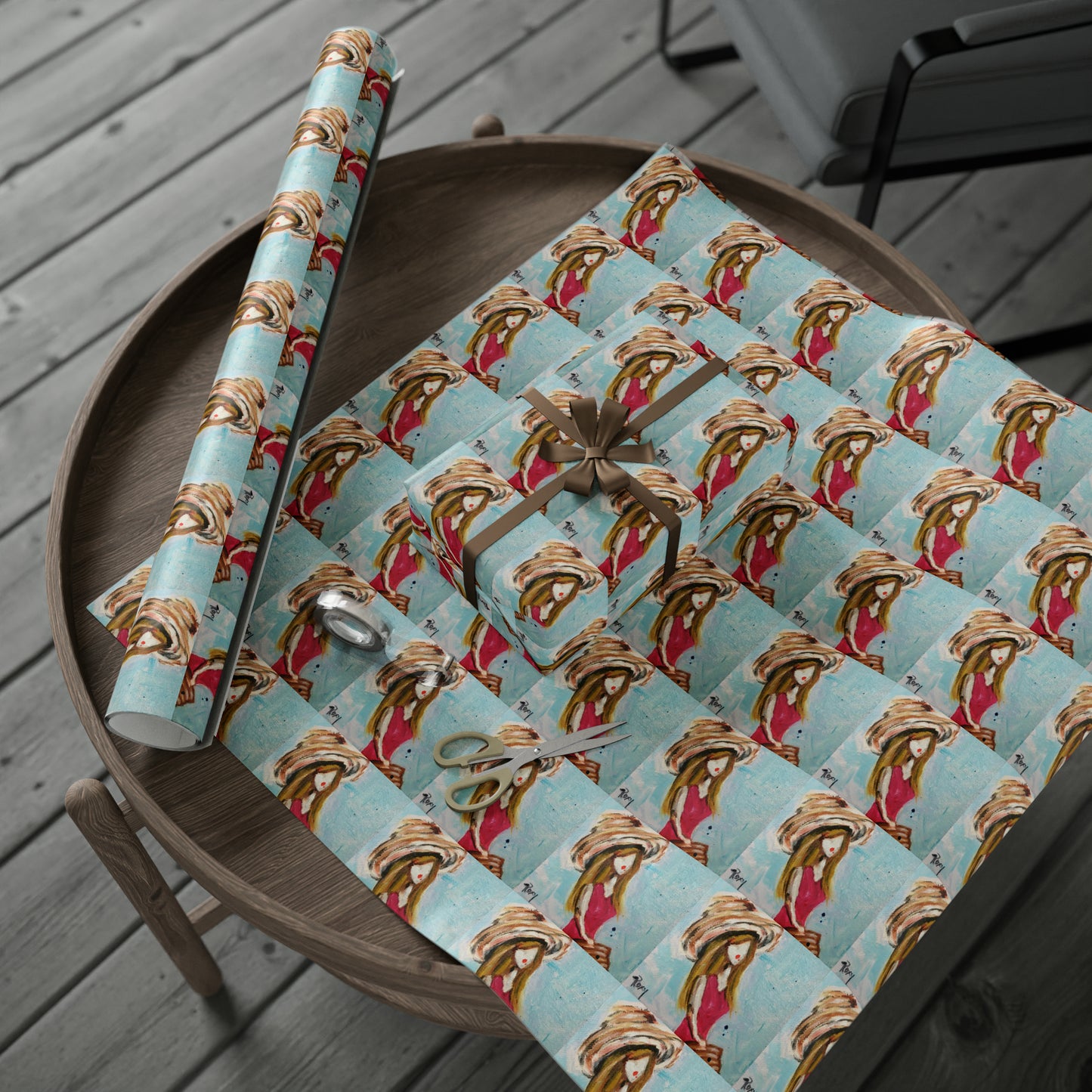 Beach Babe (3 Sizes) Wrapping Papers