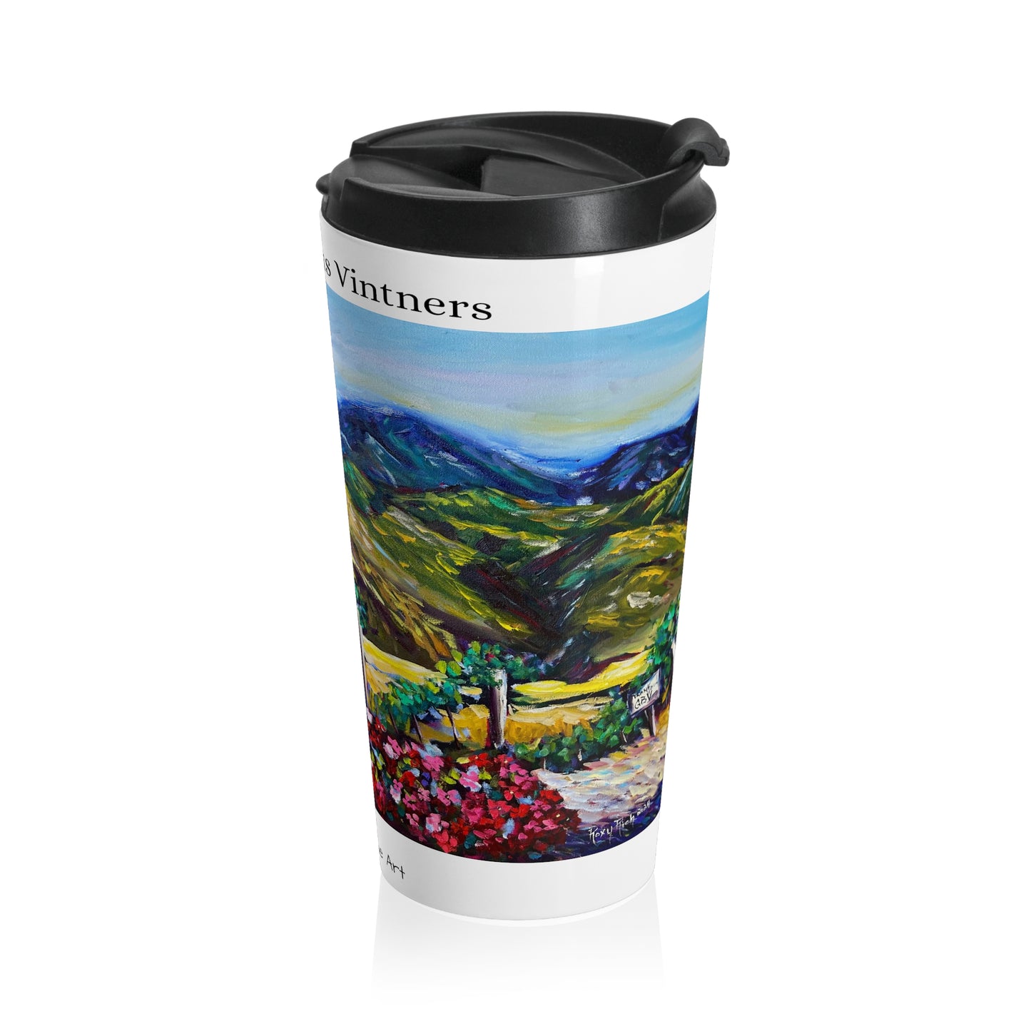 Fountain Vista Gershon Bachus Vintners Stainless Steel Travel Mug