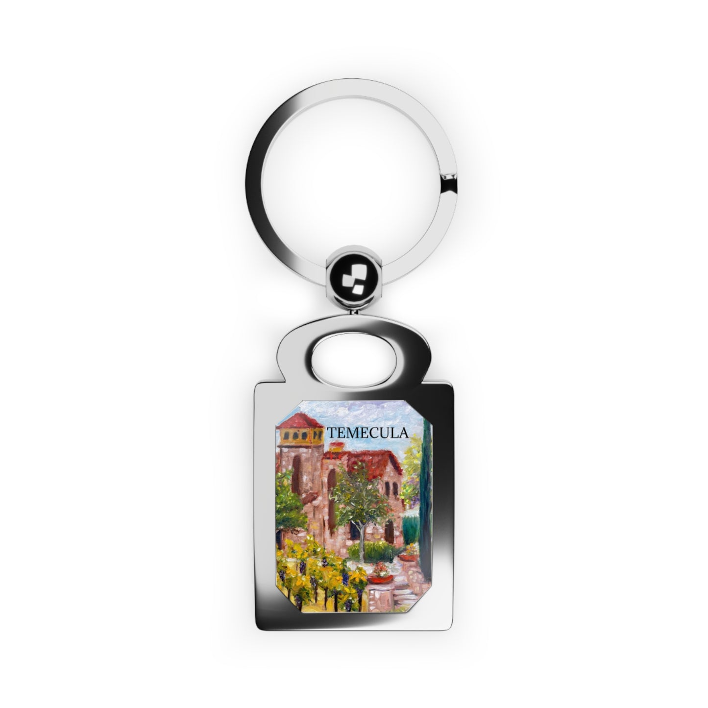 Lorimar Winery Temecula Rectangle Photo Keyring