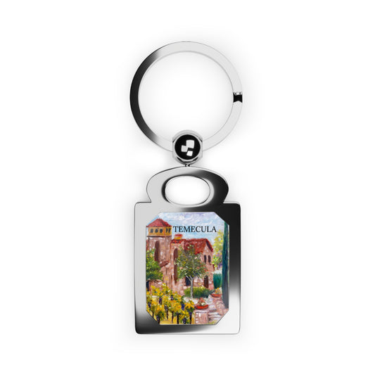 Lorimar Winery Temecula Rectangle Photo Keyring