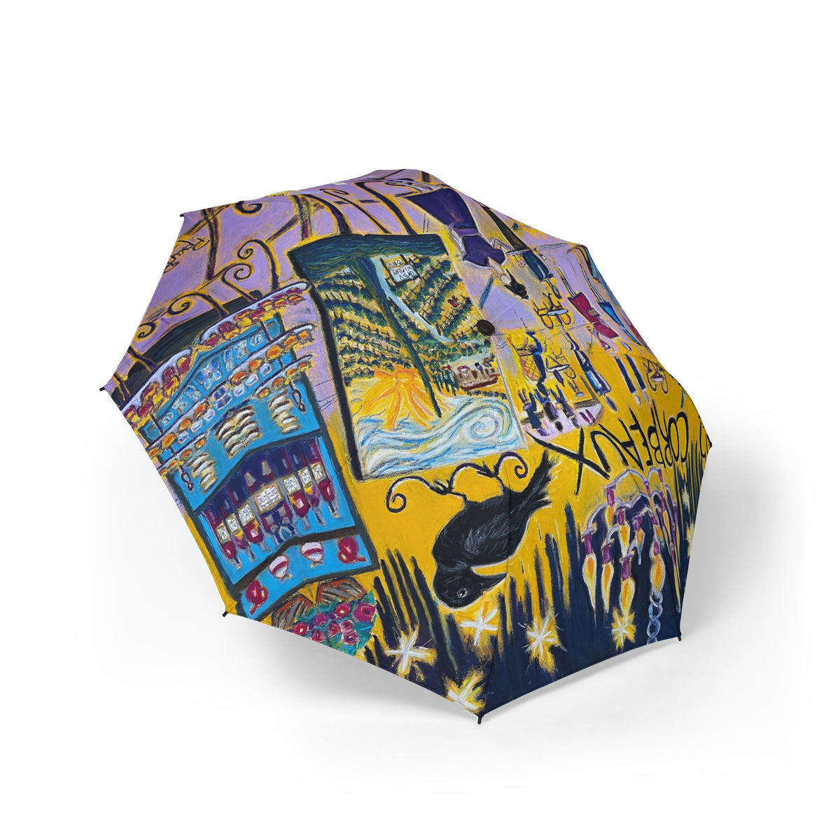 Umbrella-  Corbeaux Wine and Art After Dark