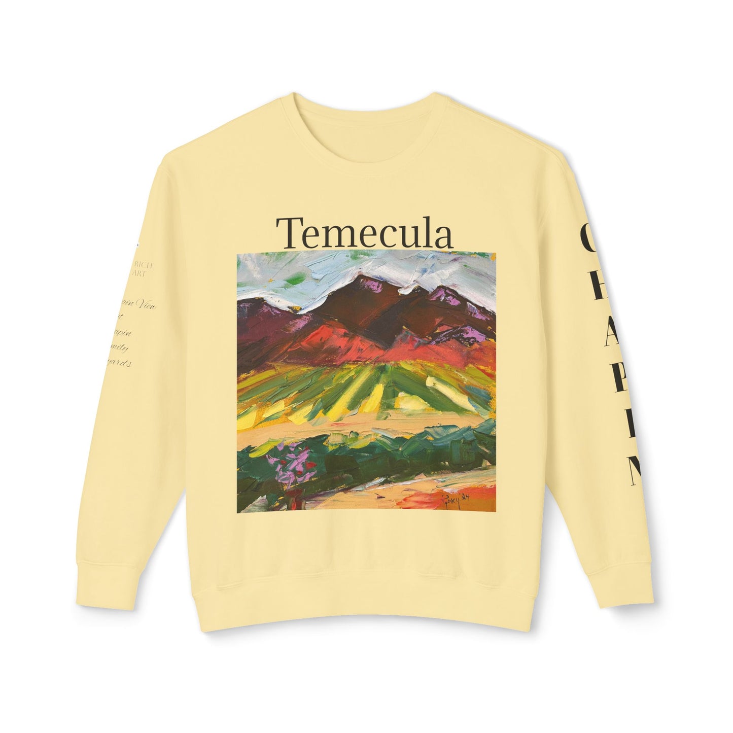 Temecula Mountain View Crewneck Sweatshirt-Unisex