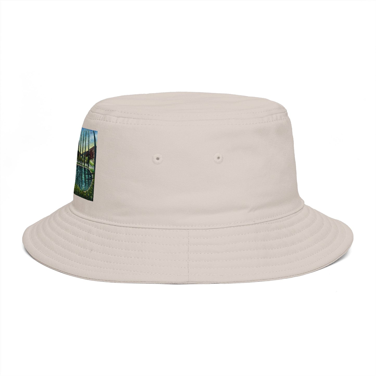 Roxy Rich Fine Art - The Pond at GBV - Bucket Hat — Stylish Durable Travel Hat