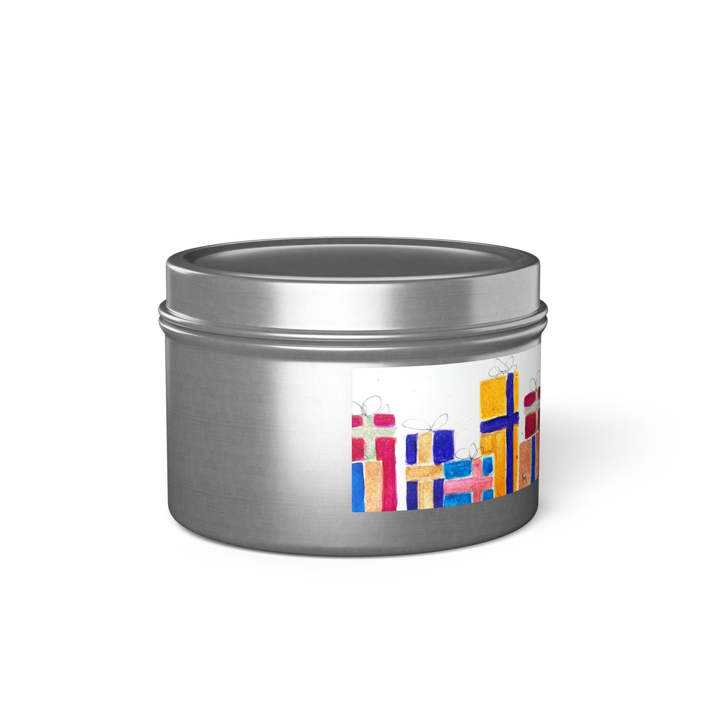 Tin Candle-Christmas Packages