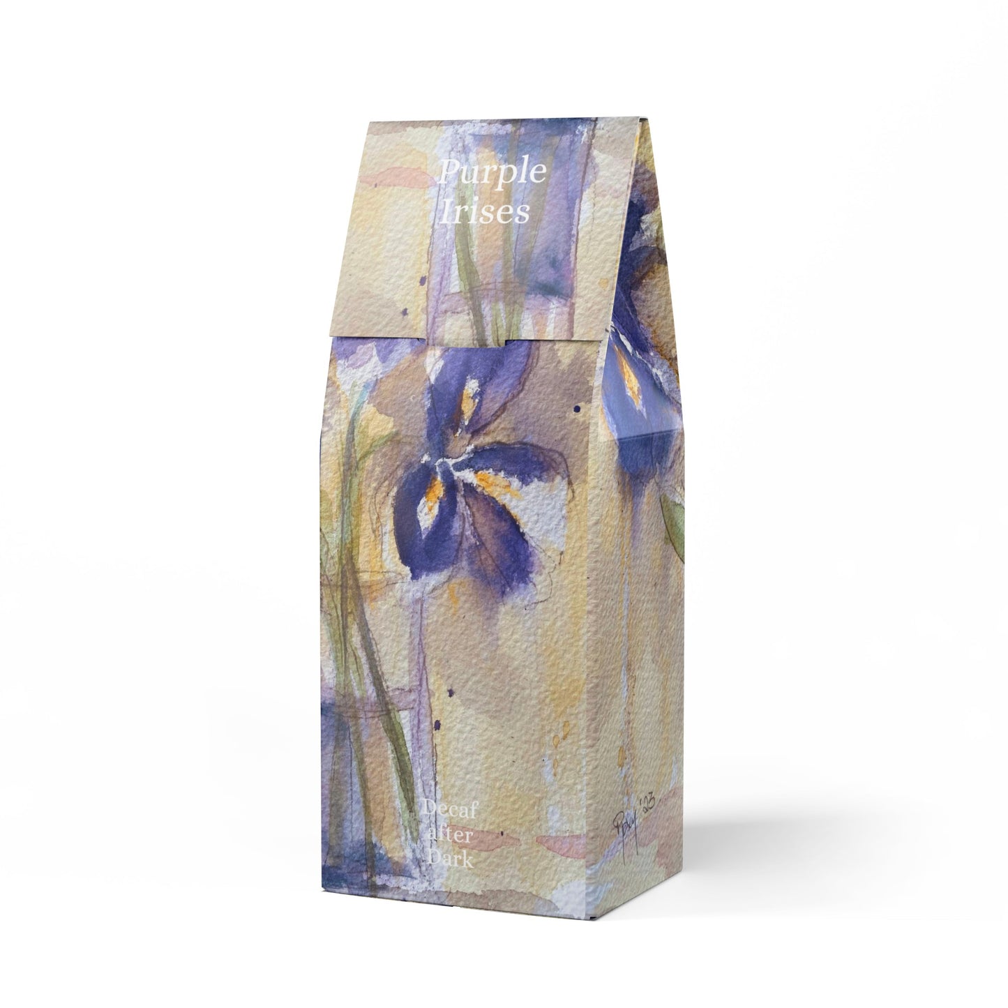 Purple Irises-Decaf after Dark-Twilight Toast- Decaf Coffee Blend