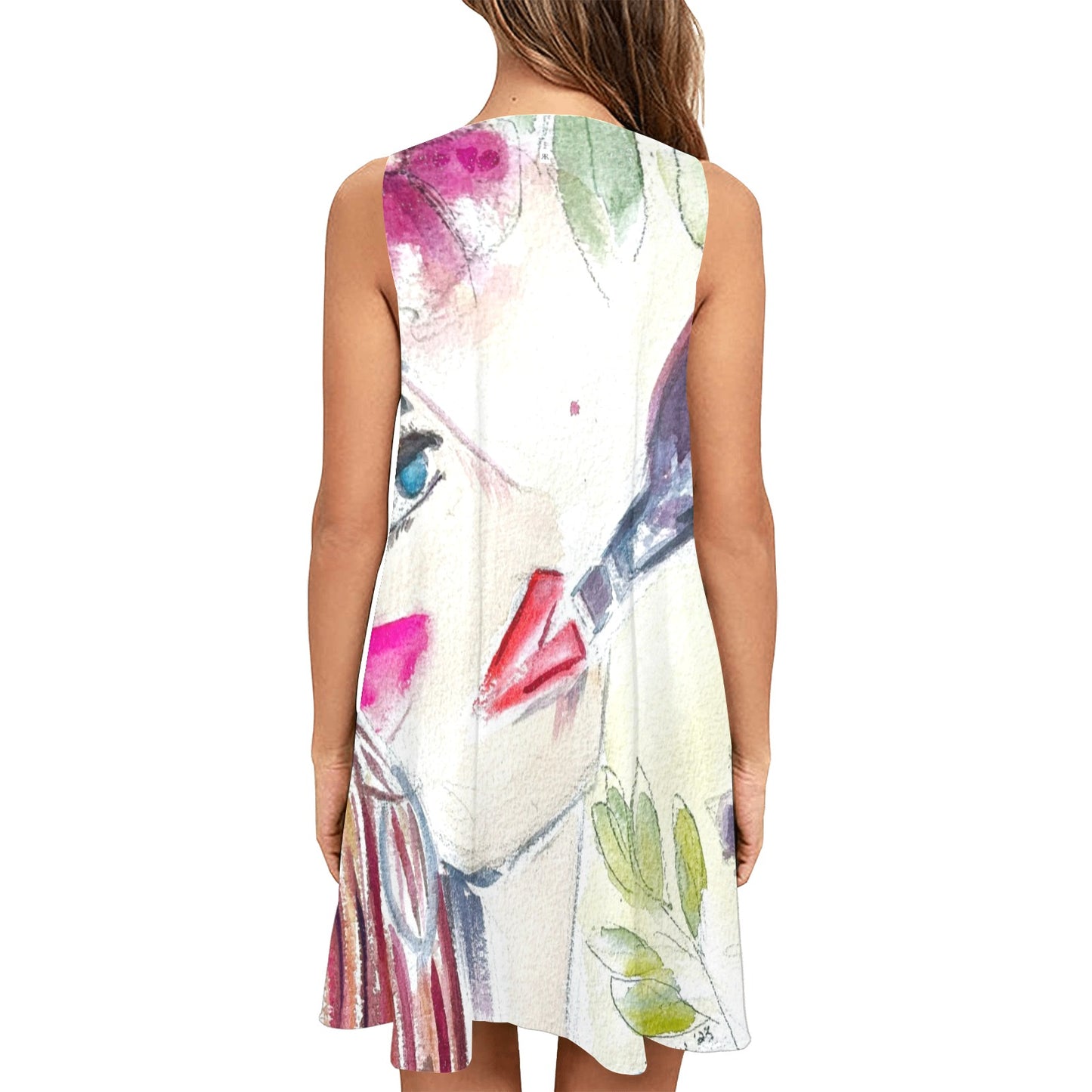 That Kind of Day - Women's Sleeveless A-Line  Dress
