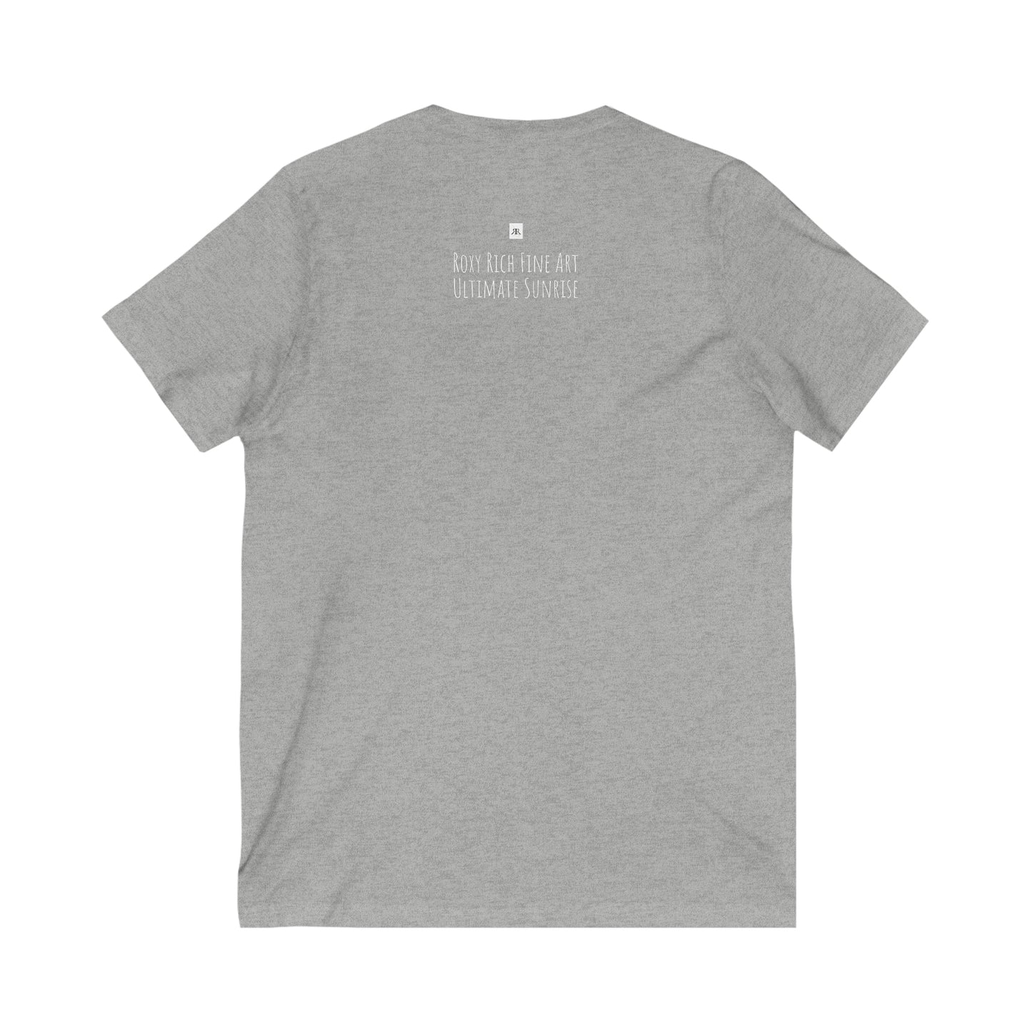 Ultimate Sunrise « TEMECULA » -T-shirt unisexe à manches courtes et col en V