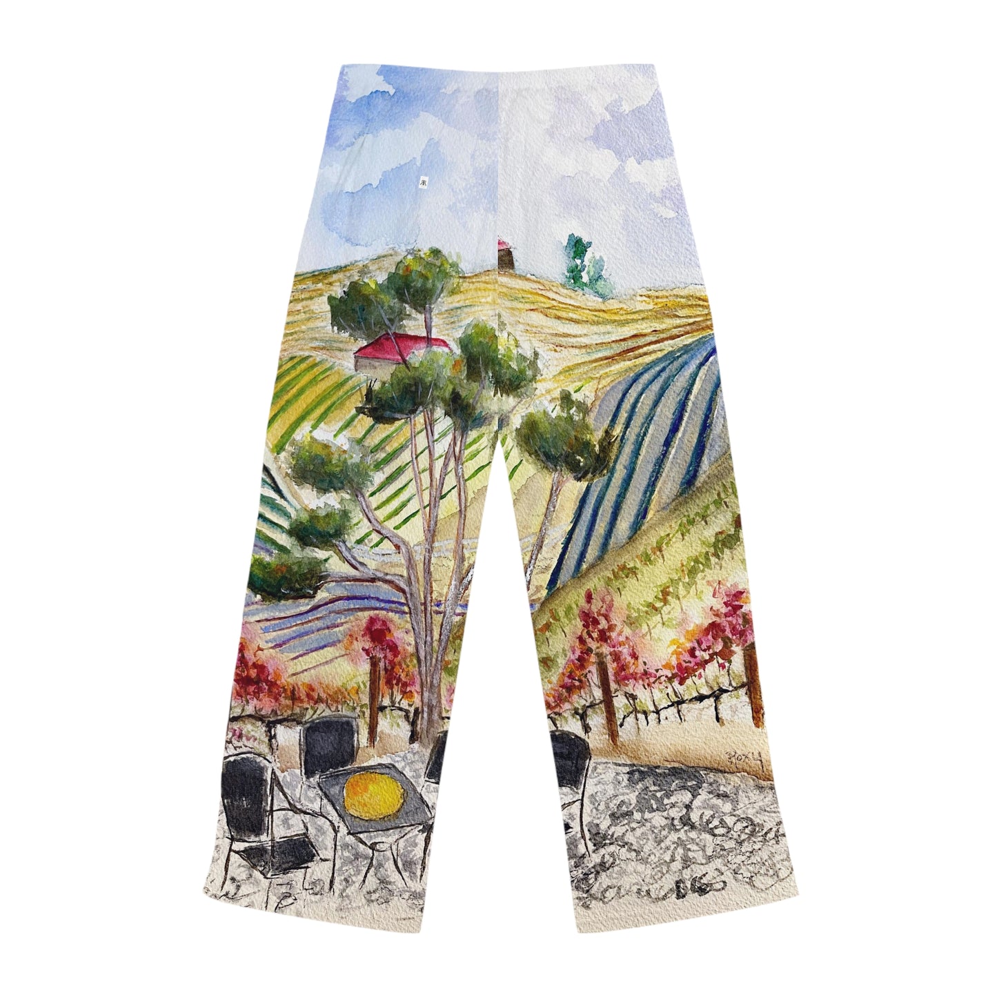 Pajama Pants - Patio View at GBV- Women's Pajama Pants