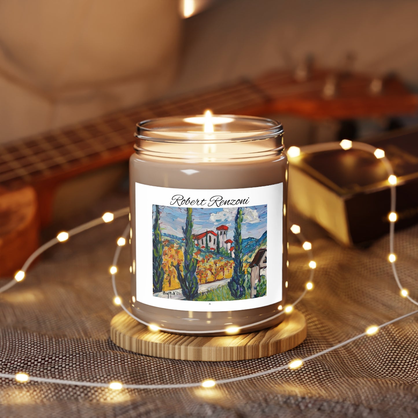 Scented Candle 9oz-Robert Renzoni Winery