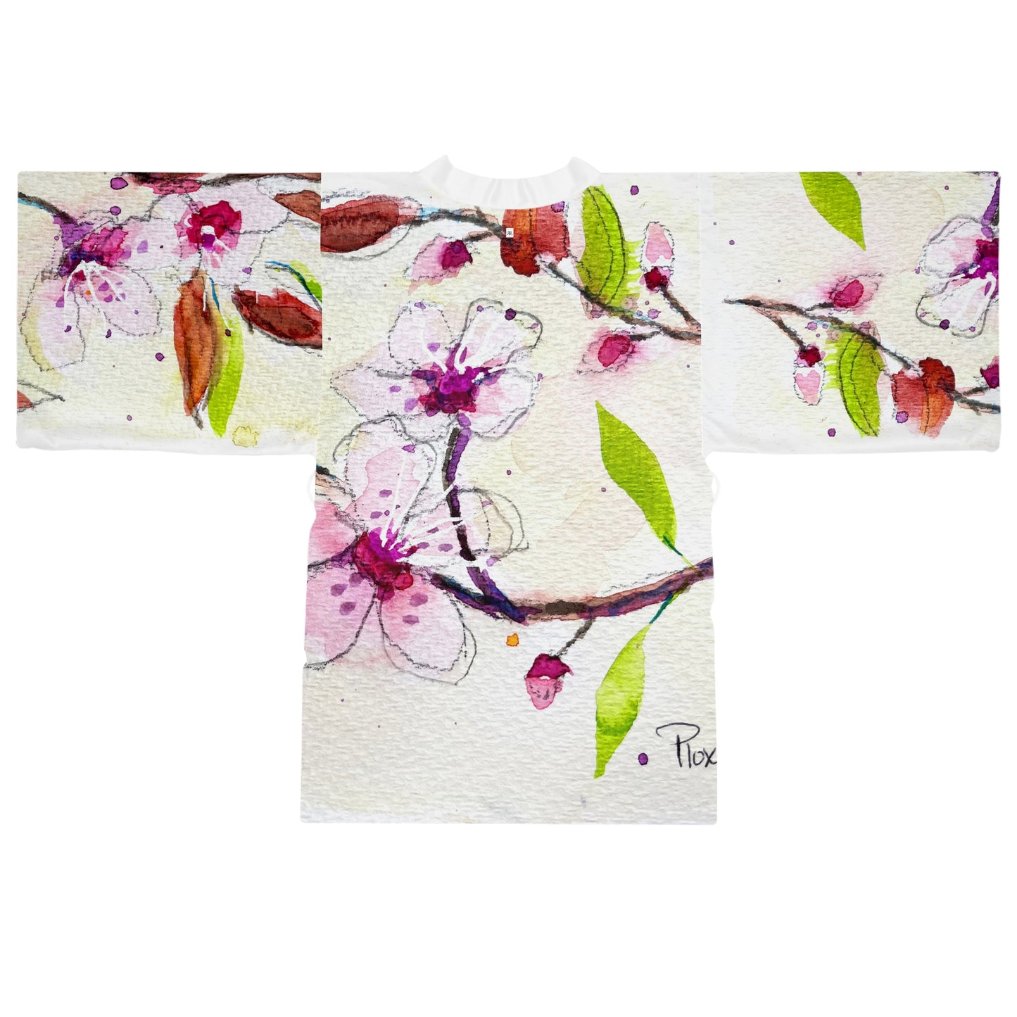 Kimono Robe - Elegant Cherry Blossoms