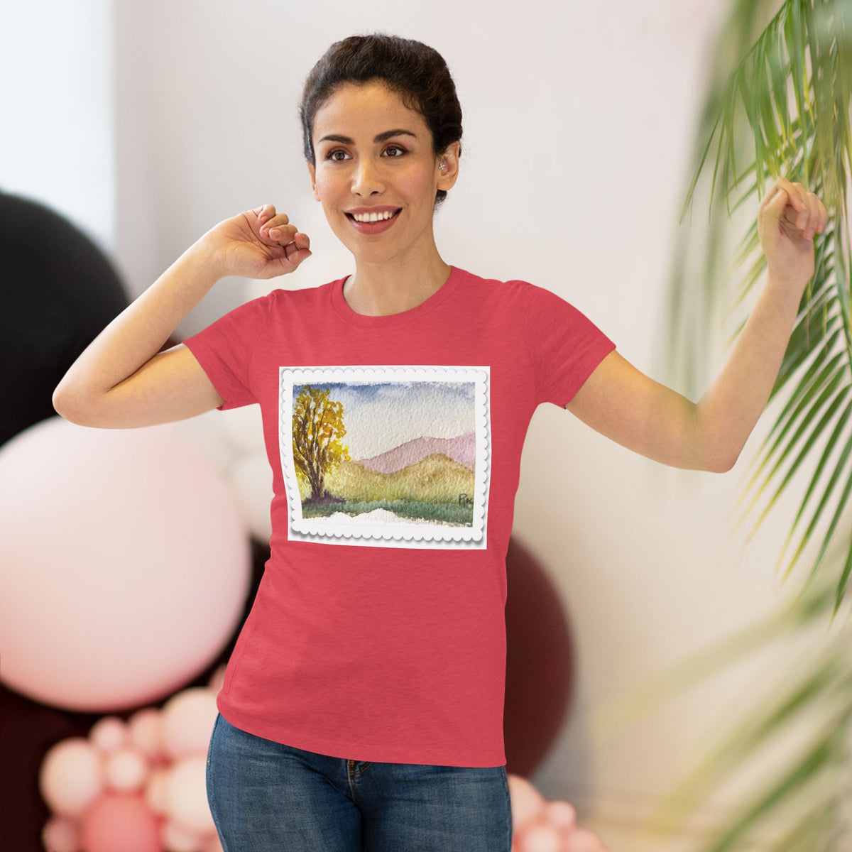 Cottonwood- Women's fitted Triblend Tee  tee shirt