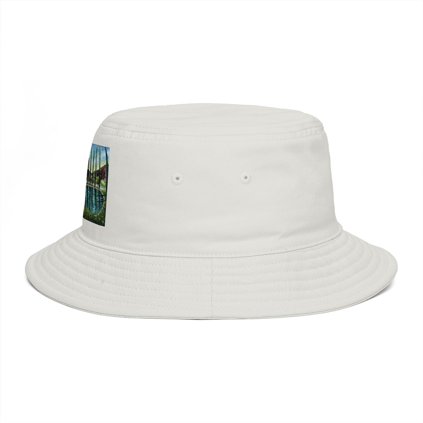 Roxy Rich Fine Art - The Pond at GBV - Bucket Hat — Stylish Durable Travel Hat