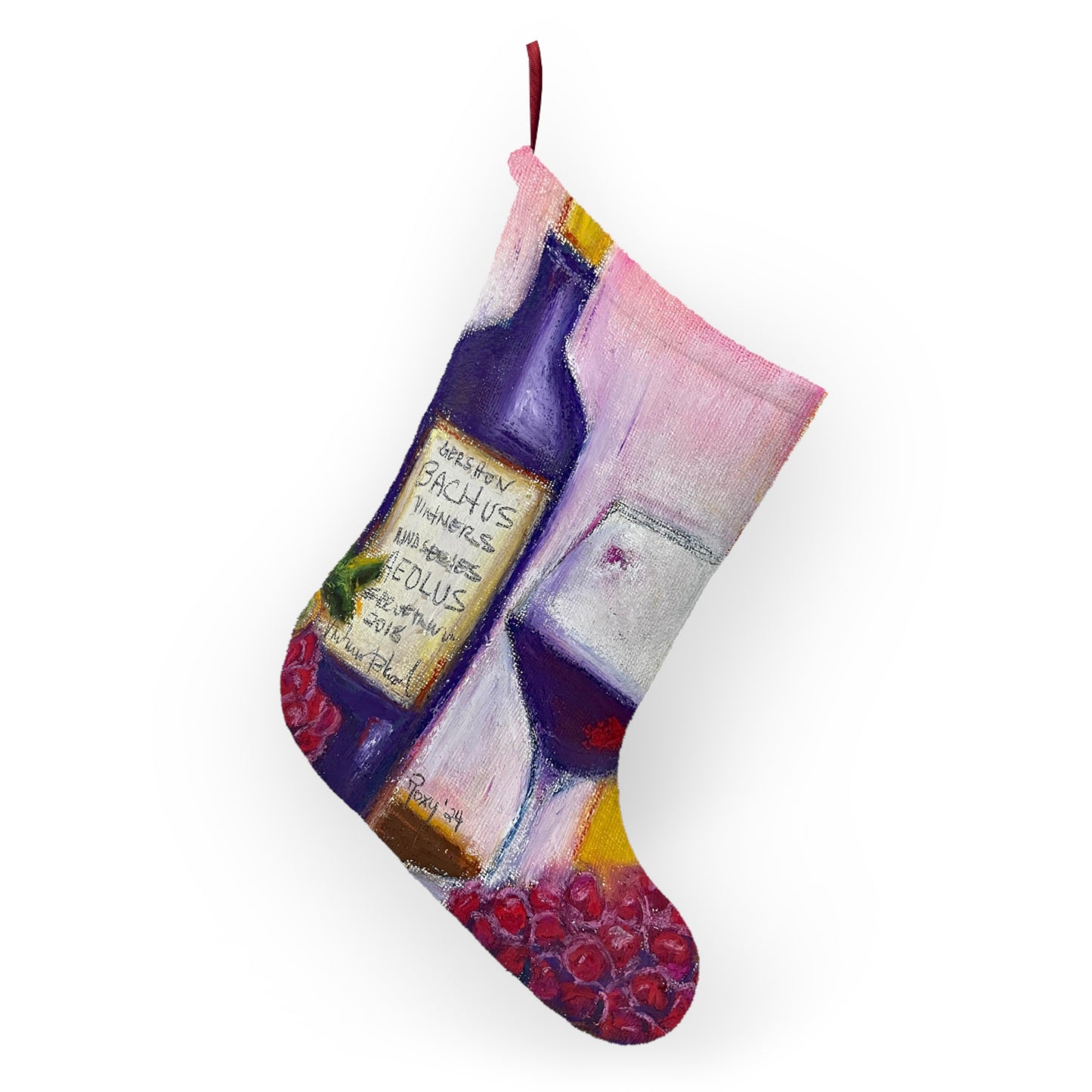 Christmas Stockings - Aeolus GBV Wine and Clique Glass