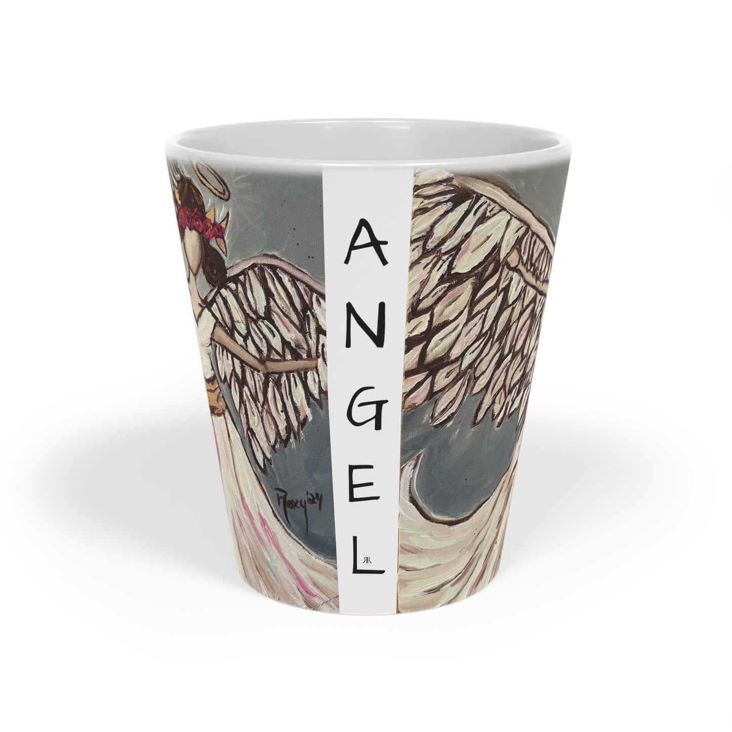 Angel Rising Latte Mug, 12oz