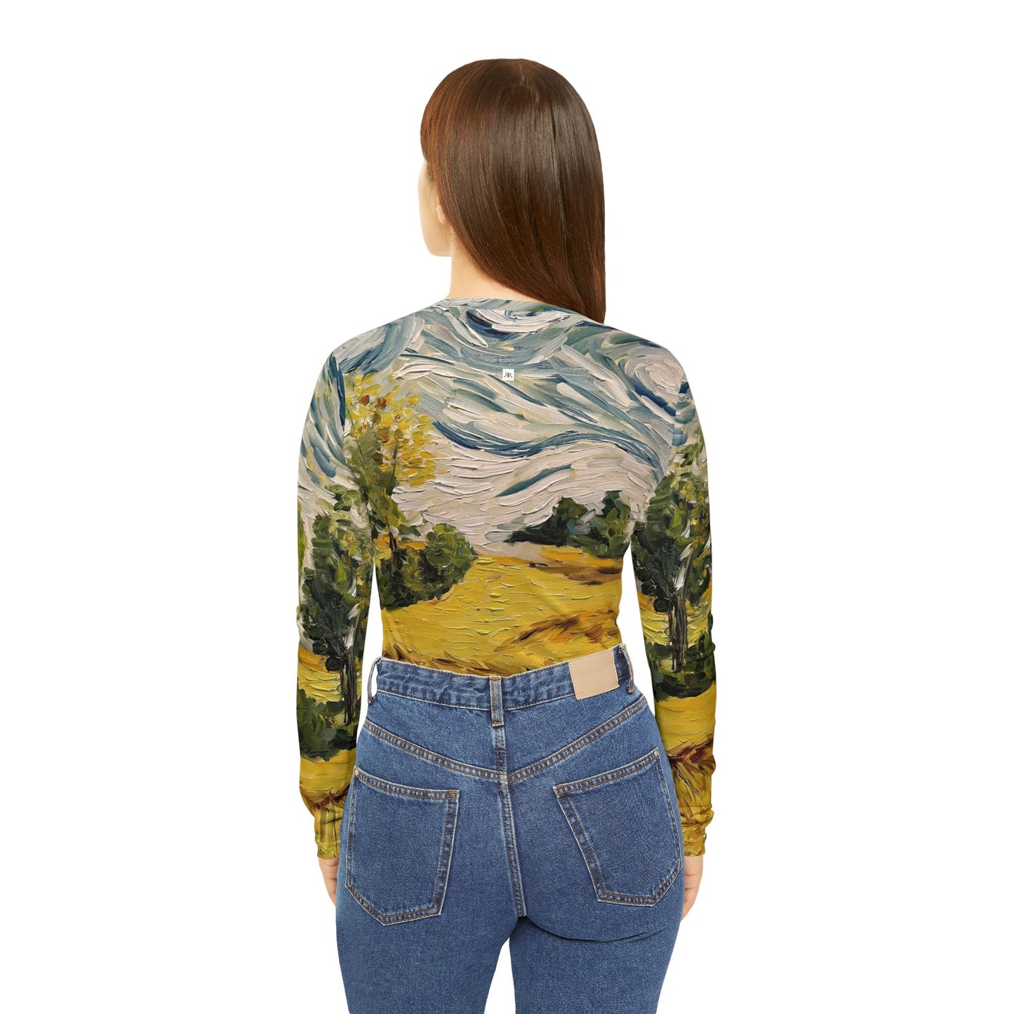 Long Sleeve Shirt-Sunny Day - V-neck Women's