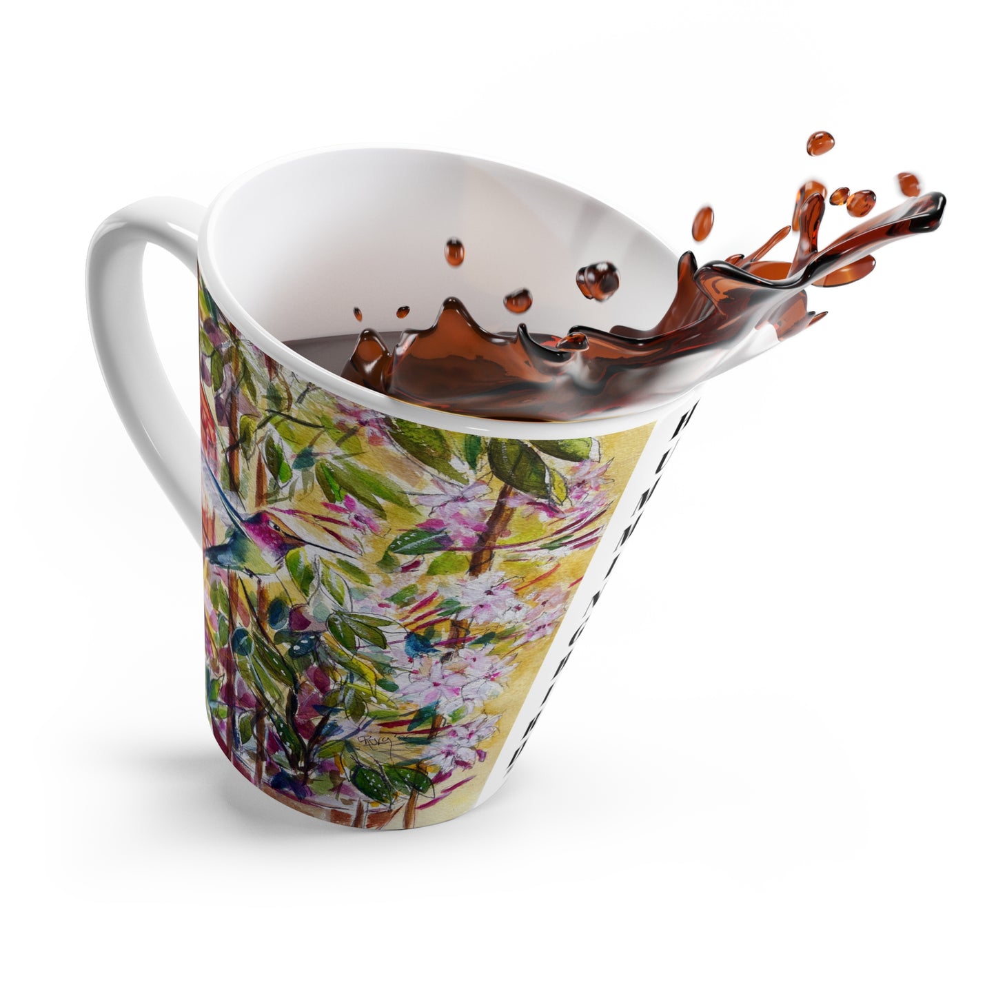 Mug - Hummingbird by the Jasmine-Made in and Ships from USA