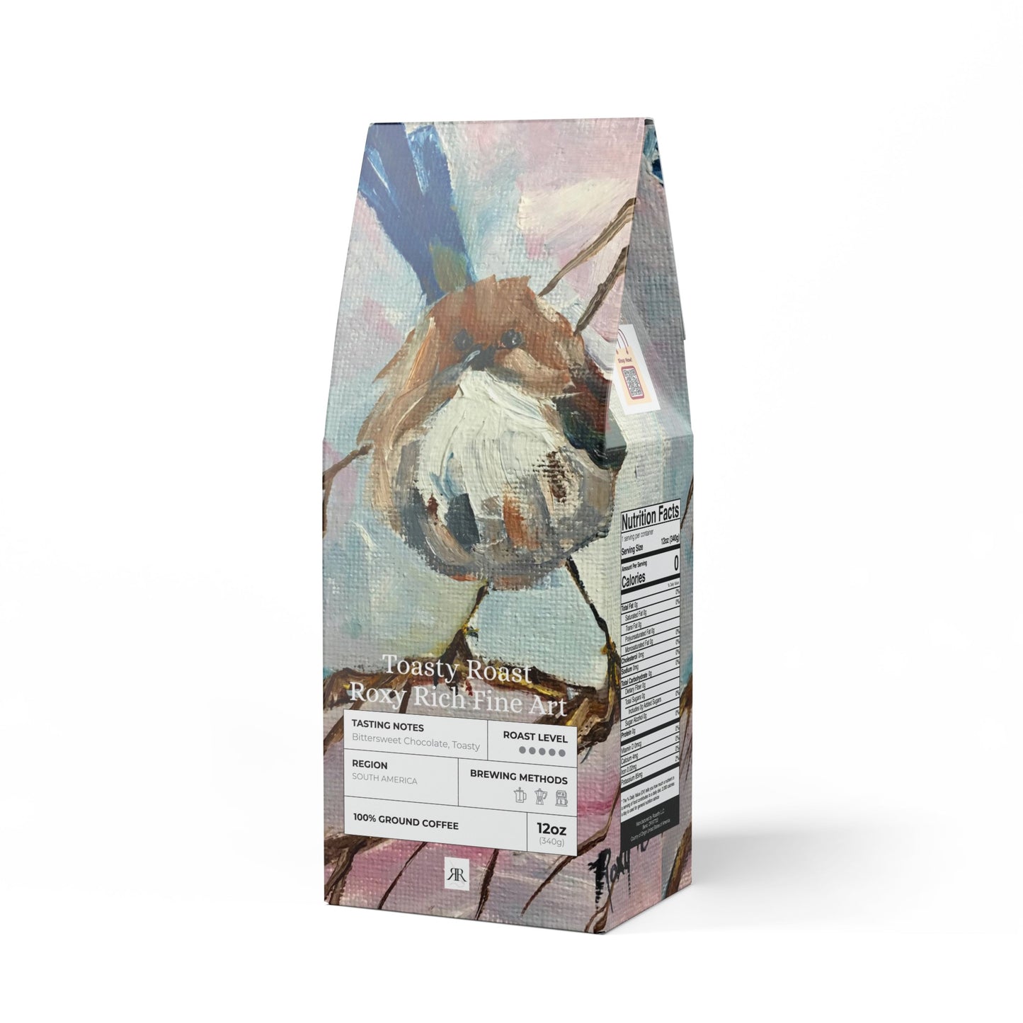 Australian Blue Wren - Café tostado tostado, bolsa de 12,0 oz