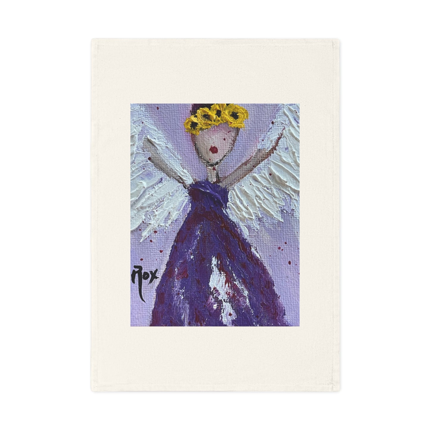 Guiding Angel Organic Vegan Cotton Tea Towel