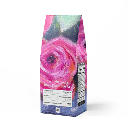 Tin Full of Roses -Twilight Toast- Decaf Coffee Blend
