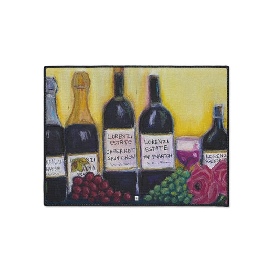 Lorenzi Estate Wine and Roses Tapete resistente para piso