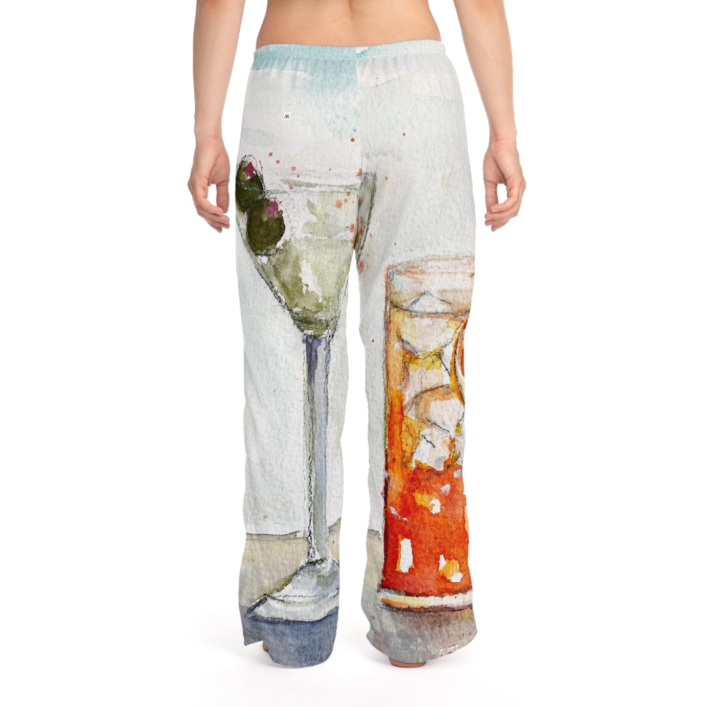 Pajama Pants - Beach Cocktails- Women's Pajama Pants