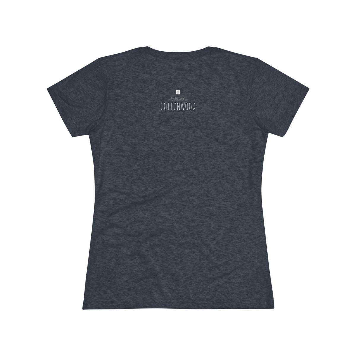 Cottonwood- Women's fitted Triblend Tee  tee shirt