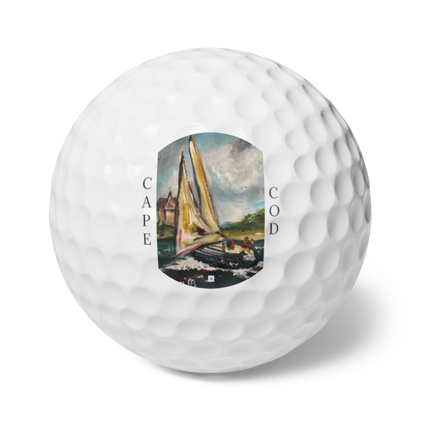 Golf Balls, 6pcs- Cape Sailing-Cape Cod
