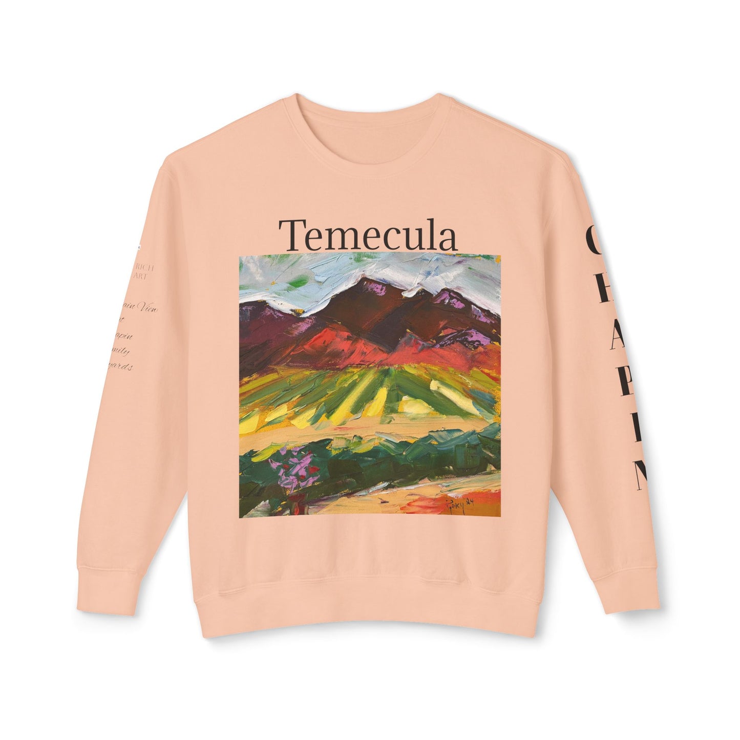 Temecula Mountain View Crewneck Sweatshirt-Unisex