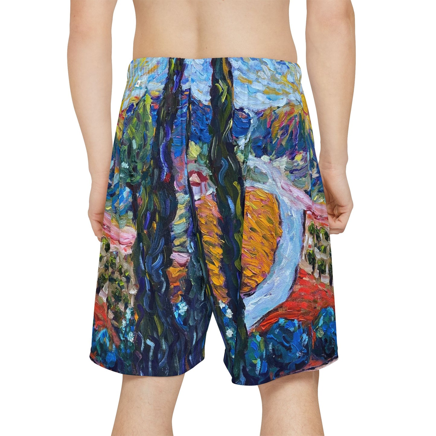 Men’s Sports Shorts -Sunny Cypresses-Temecula