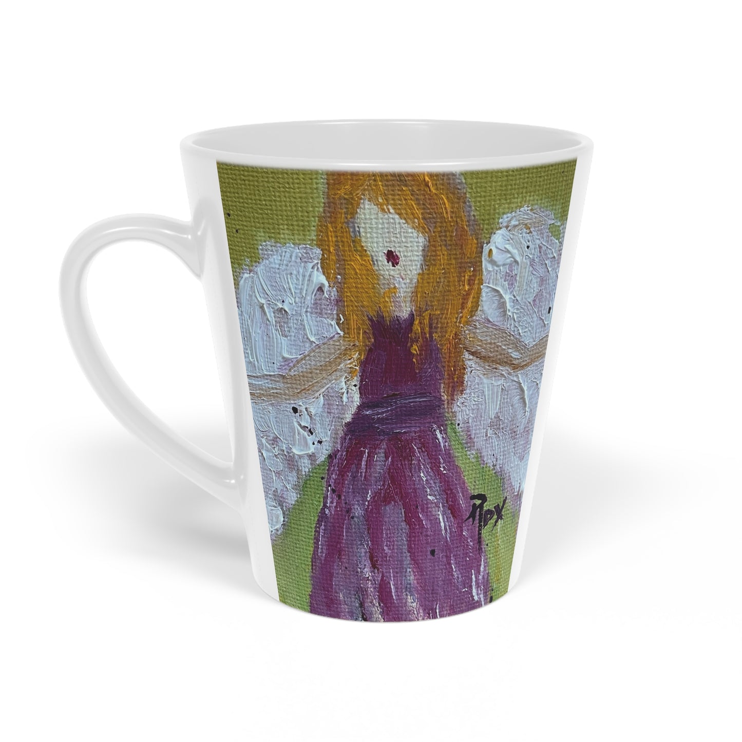 Healing Angel Latte Mug, 12oz