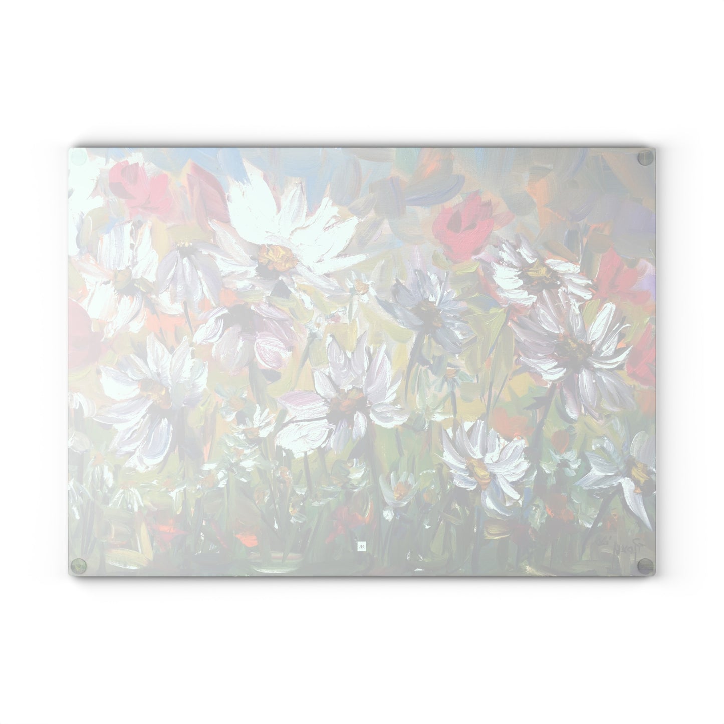 Abstract Daisy Garden Cutting Board