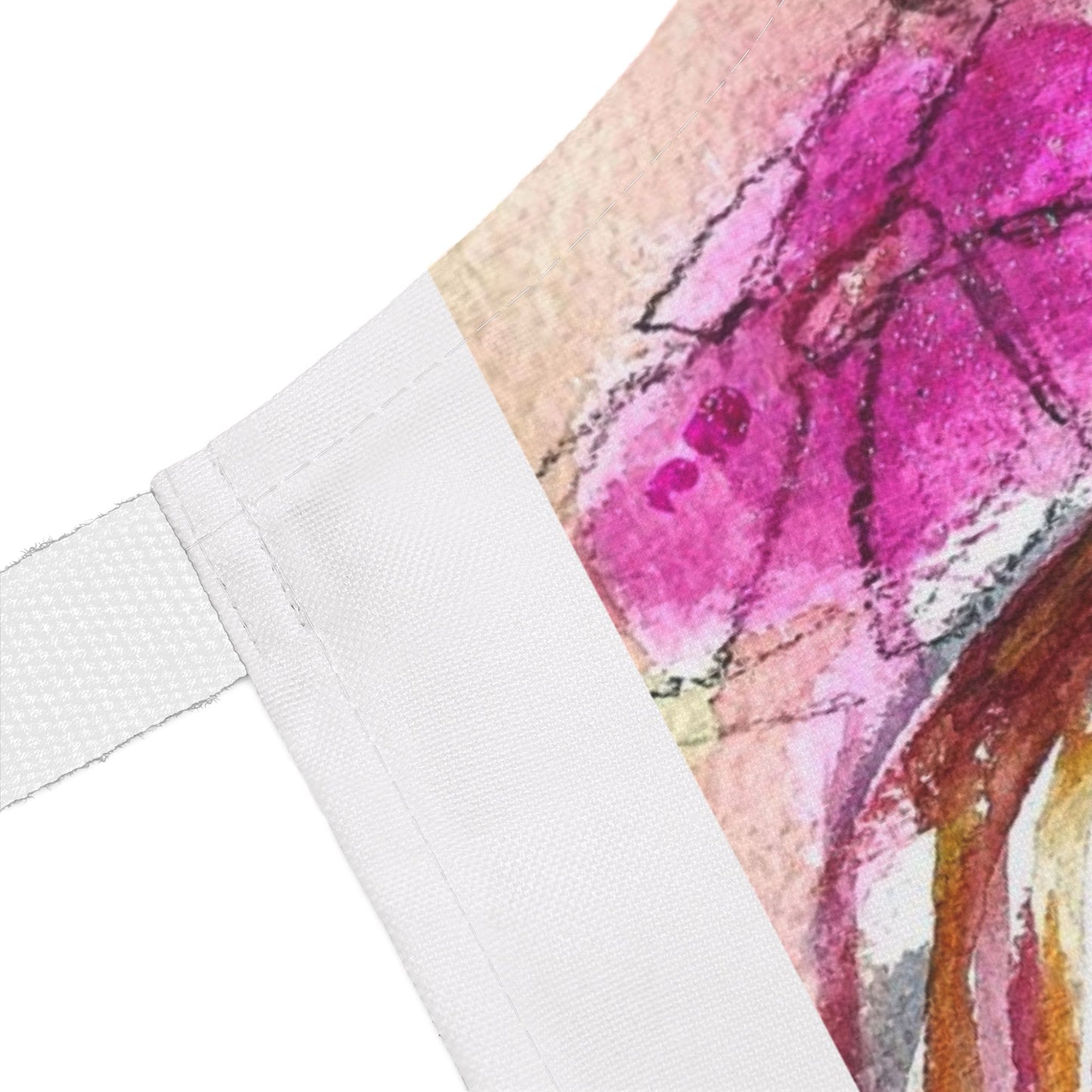 It's That Kind of Day- Wine Art Apron — "Choose Your Straps"