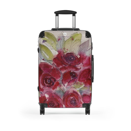 Valise cabine Roses Rouges (+2 tailles)