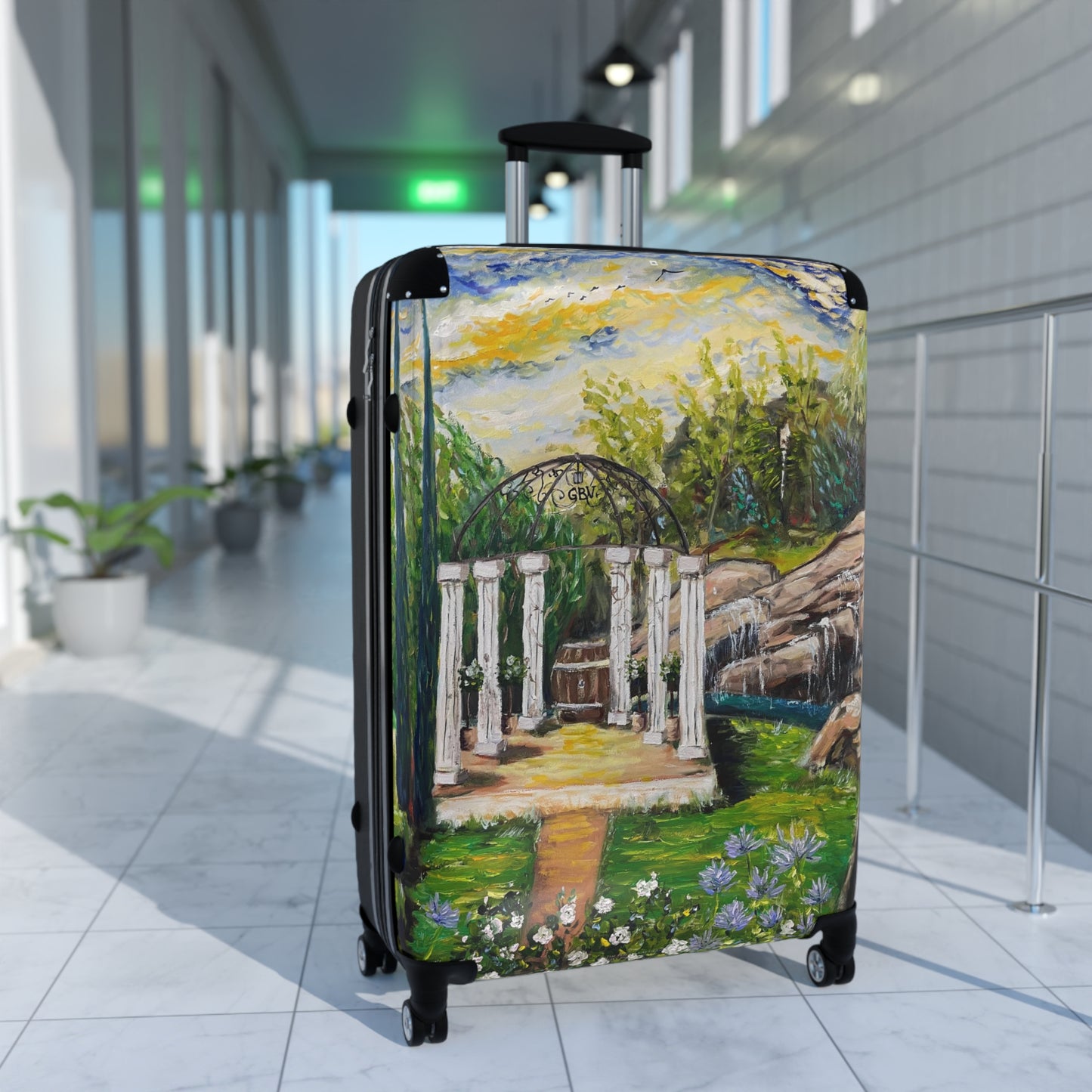 The Pergola at Gershon Bachus Vintners  Carry On Suitcase (+ 2 Sizes)
