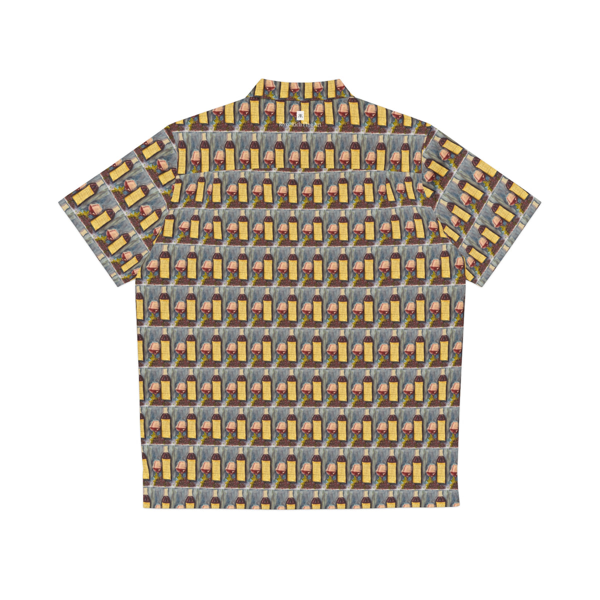 Men's Hawaiian Shirt- GBV-Vertunmus -Small Print