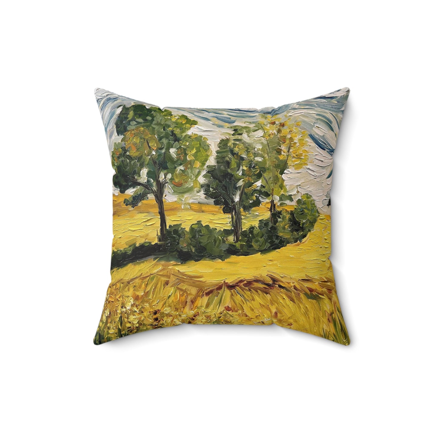 Sunny Day 2 Indoor Spun Polyester Square Pillow