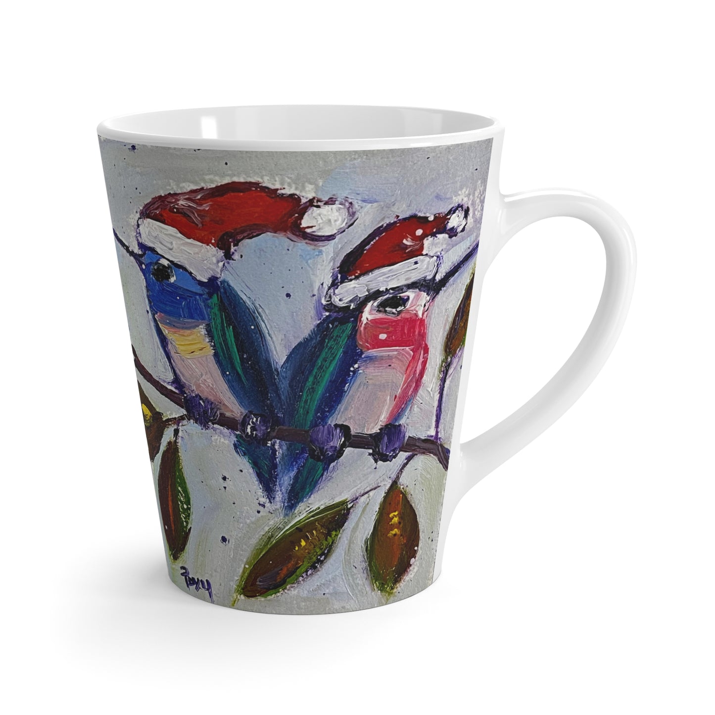 Mug - Holiday Hummingbirds-Made in and Ships from USA